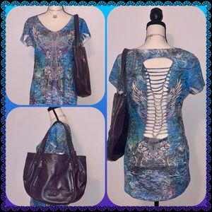 Slit Back Women’s Tee